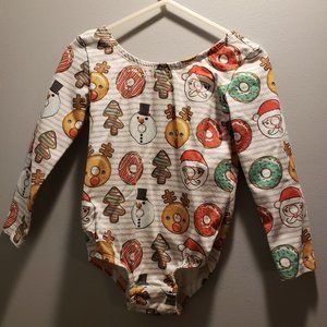 3T Christmas/Snowman/Donut Leotard